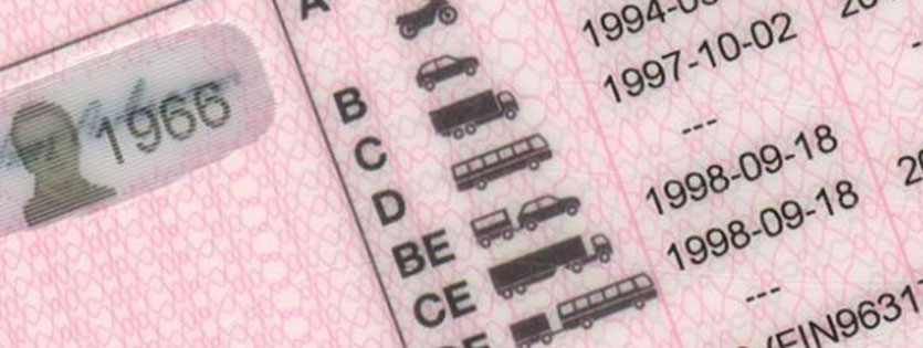 isvec surucu belgesi siniflari